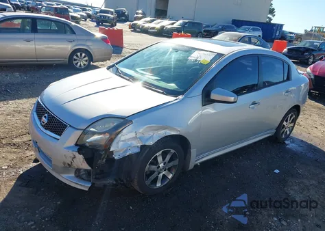 2012 Nissan Sentra 2.0 Sr из США, поврежденный, VIN 3N1AB6APXCL745619